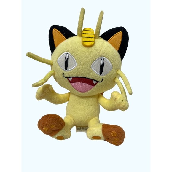 Tomy Other - Pokemon Nintendo Meowth Plush Tomy Nintendo Stuffed Toy Size 8”